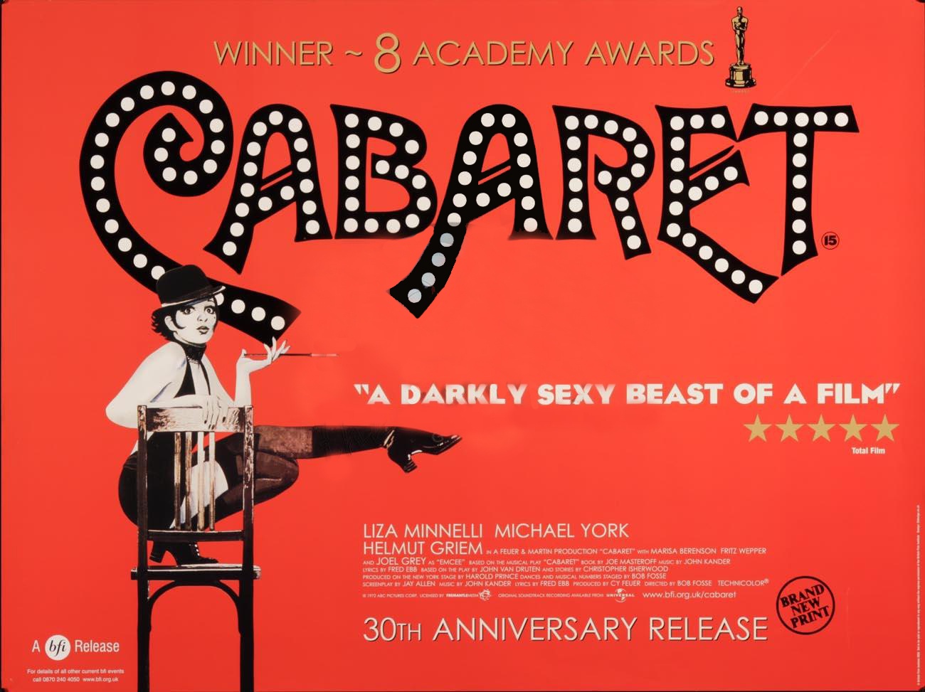 Cabaret, film in filmreeks Movie Blues, UPC KU Leuven Cabaret, film in filmreeks Movie Blues, UPC KU Leuven