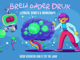Campagnebeeld Brein onder druk - Themaweek Leuven Brein Instituut
