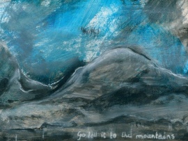 11 november 2022 - 19 februari 2023 - tentoonstelling UPC KU Leuven Herstelhuis Kadoc - tekening - Go tell it to the mountains © Tamara De Prest 
